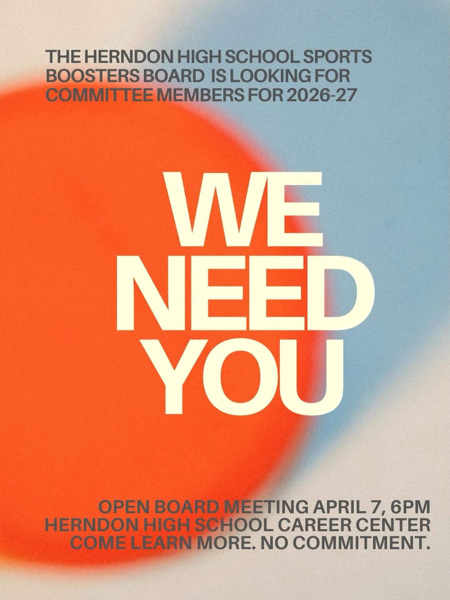 The Herndon High School Sports Boosters Board is looking for parents and community members who  want to make a difference for our student-athletes and our school!

The Boosters Board plays an important role in supporting teams, and building a strong 