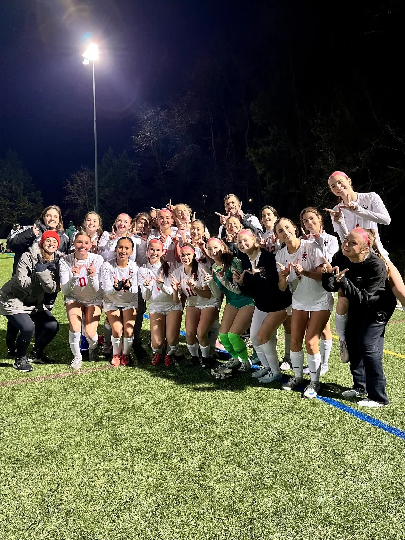 Congratulations to the Girls Varsity Soccer team on their 4-1 win over Falls Church last night! Come out and cheer them on tomorrow in their home opener against Woodson.⚽