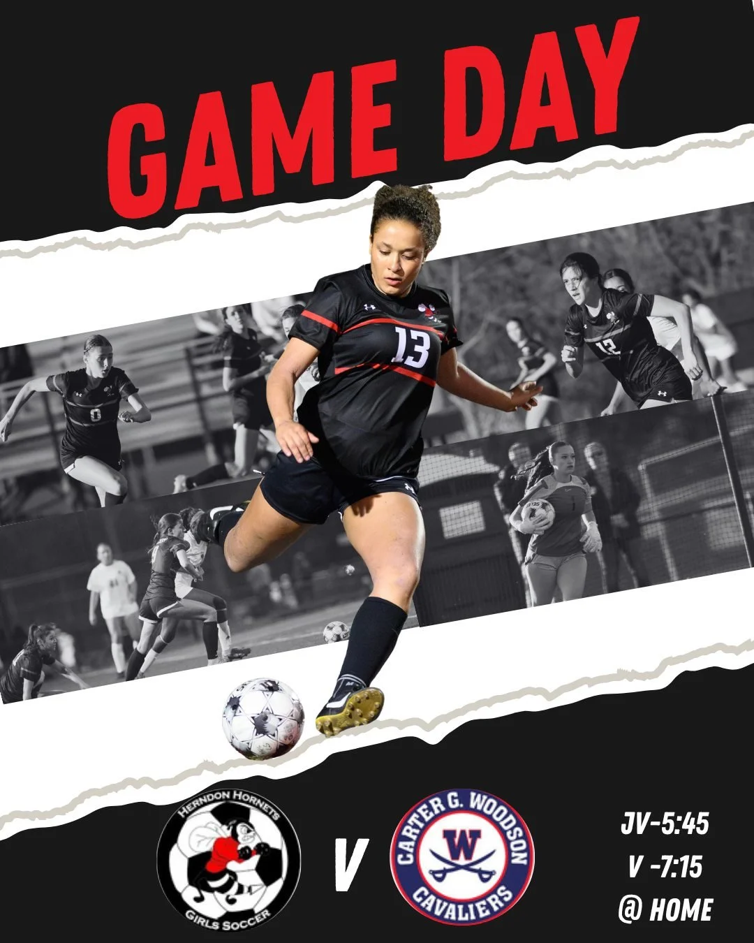 HOME OPENER!! Let's pack the nest as Girls Soccer takes on Woodson tonight at home. ⚽