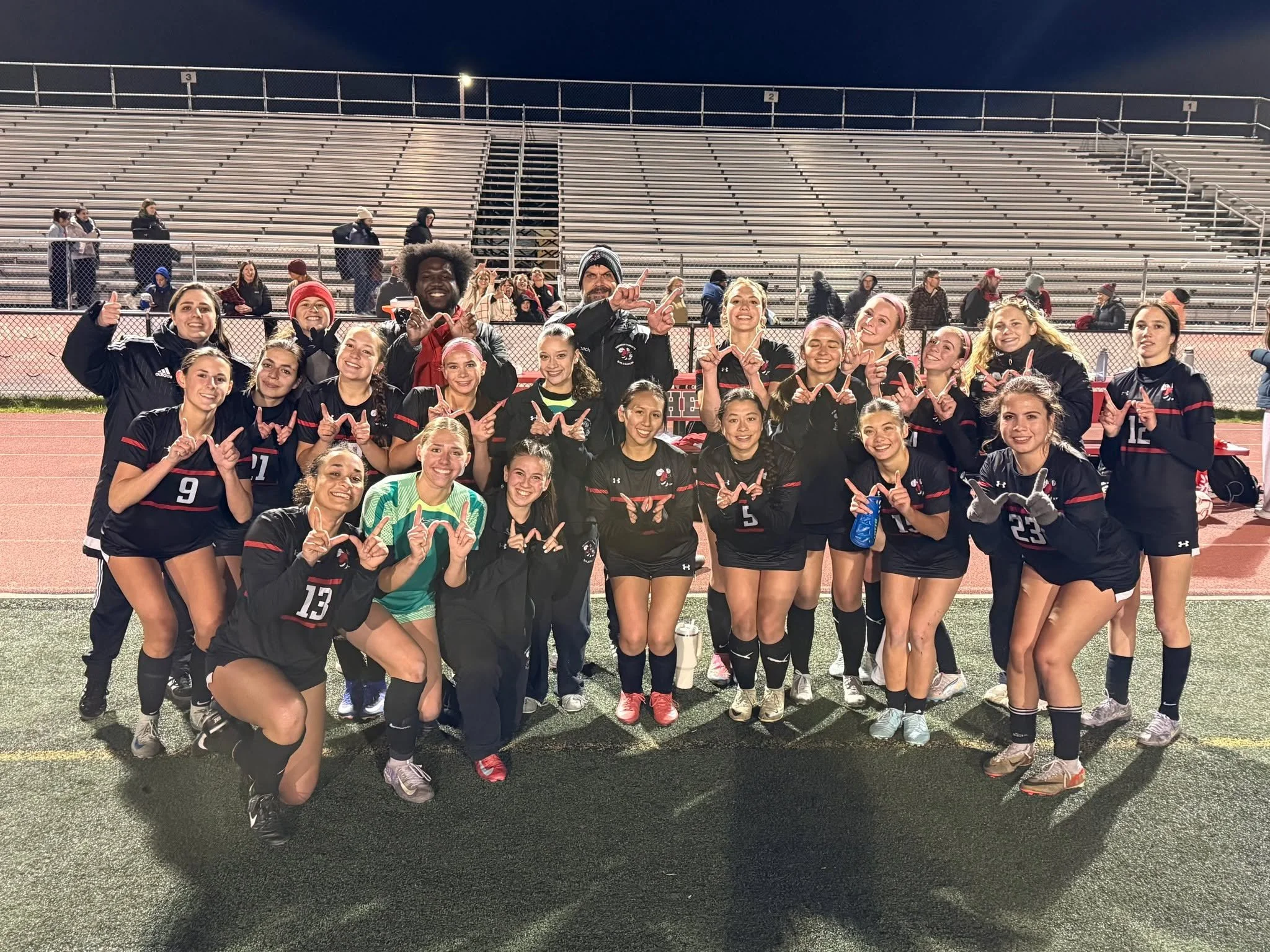 Congratulations to both the Varsity and JV Girls Soccer teams on their wins against Westfield last night!! Varsity won 1-0 and JV won 3-2. They are on the road tomorrow against Alexandria City.  Come out and cheer them on! ⚽