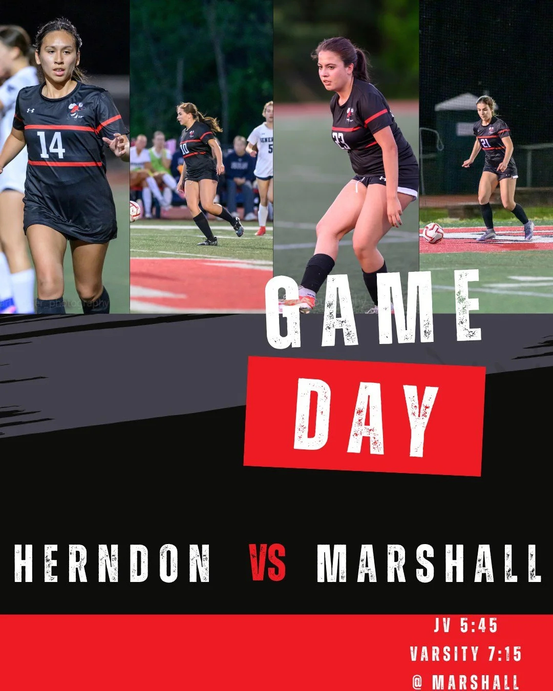 Last regular season game!  Come out and cheer on Girls Soccer tonight as they take on Marshall on the road.⚽
@karl_majer_photography