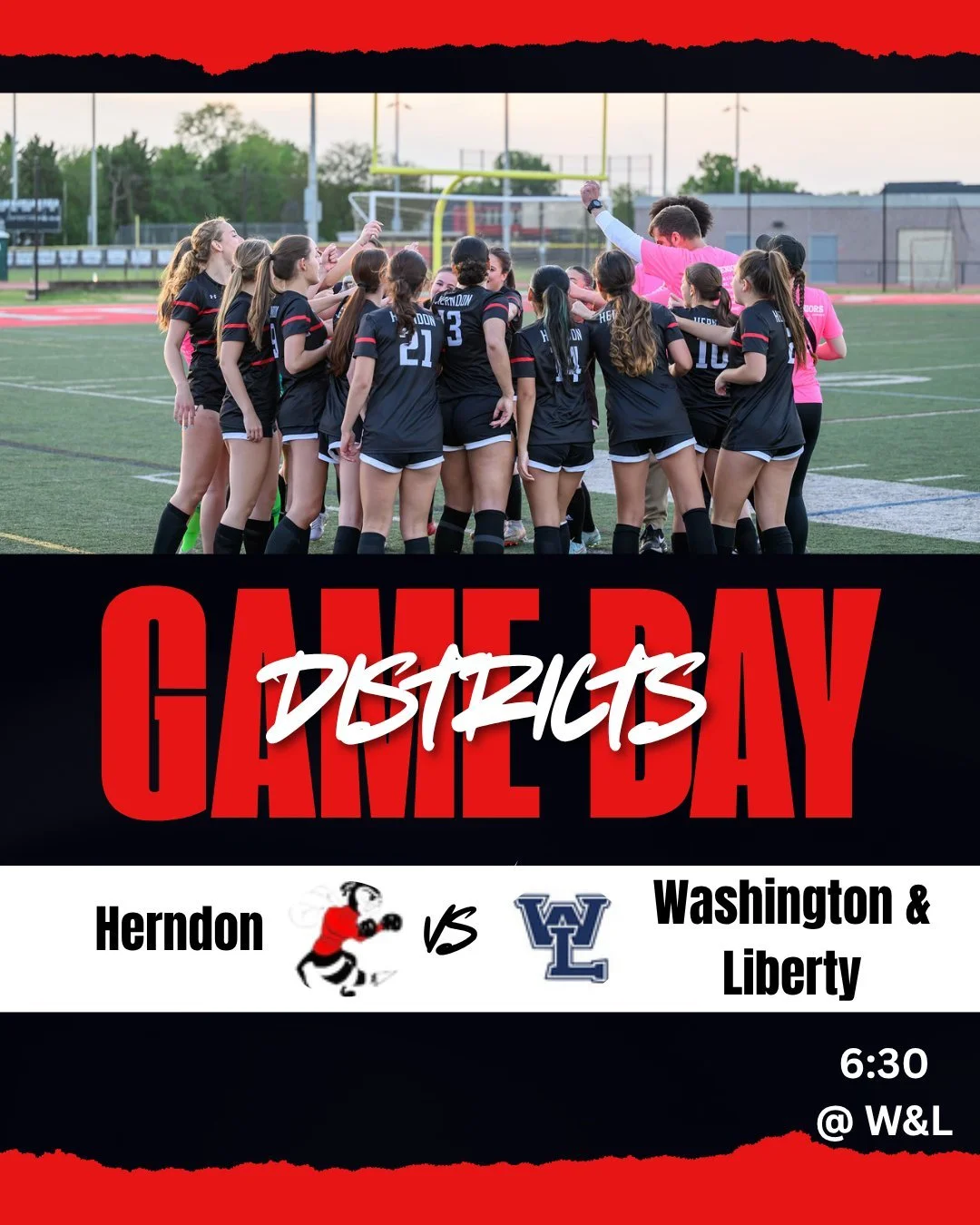 Come out and cheer on Girls Soccer tonight as they take on W&amp;L in the first round of districts!⚽⚽
6:30 pm
@ W&amp;L
@karl_majer_photography