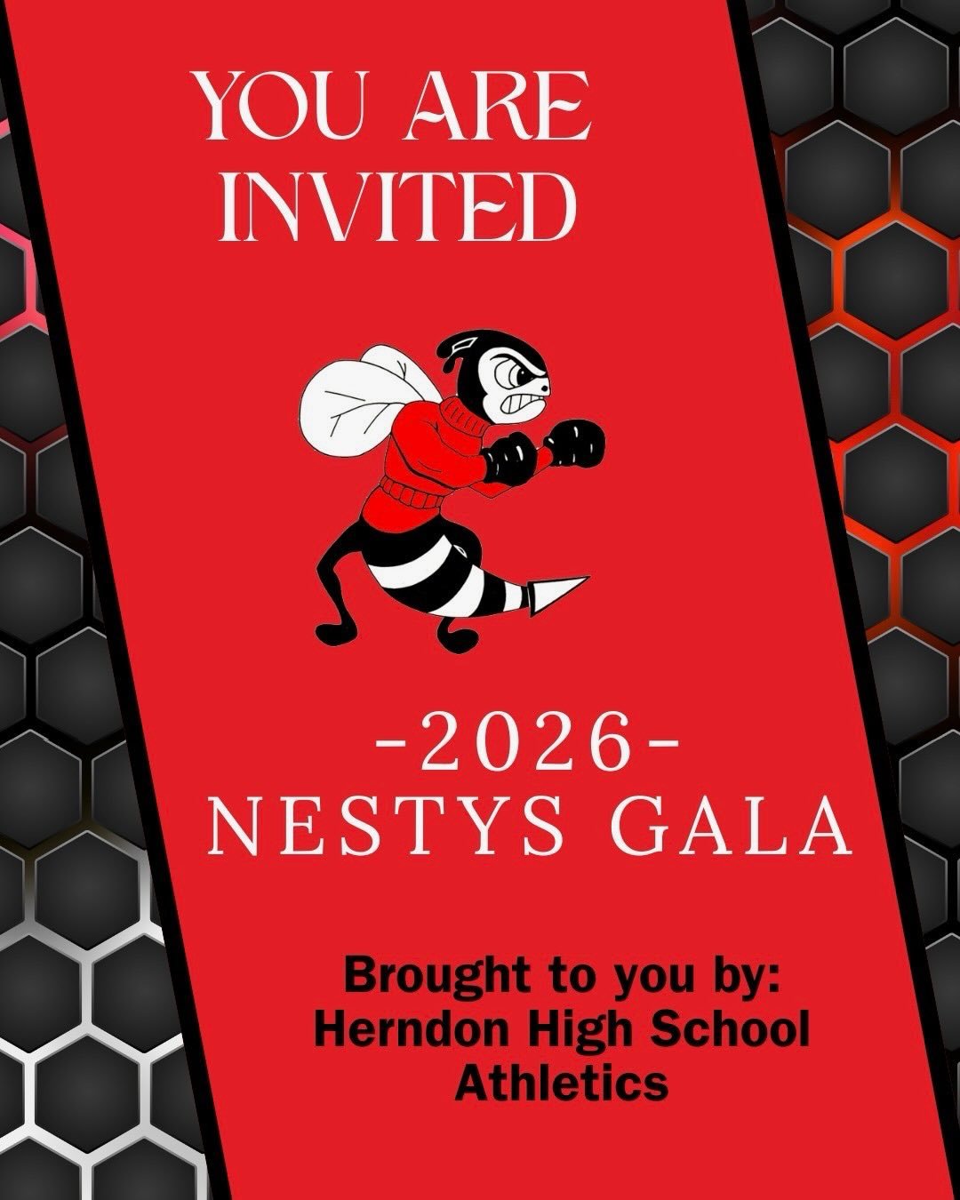 🏆 THE NESTYS ARE COMING 🏆
Get ready to celebrate the best of Herndon Athletics at the annual NESTYS on Thursday, June 11 at Herndon High School! 🐝❤️🖤
From unforgettable performances to breakout athletes, clutch moments, leadership, teamwork, and 