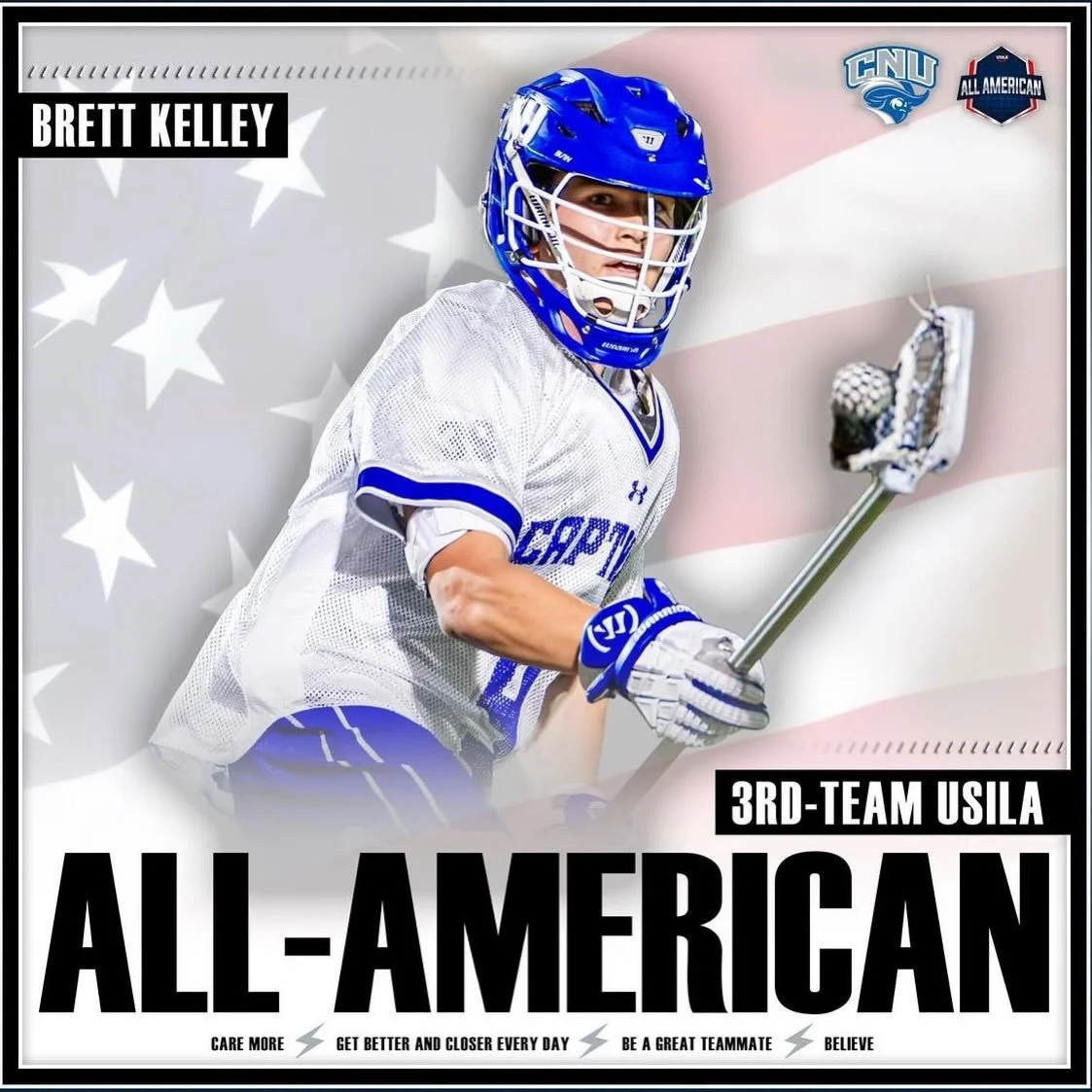 🏆🐝 ALUMNI SPOTLIGHT 🐝🏆

Shoutout to Herndon Hornet alum Brett Kelley (&lsquo;23) on earning 3rd Team USILA All-American honors at CNU! 🇺🇸🥍

Brett continues to make Hornet Nation proud with his hard work, leadership, and dedication both on and 