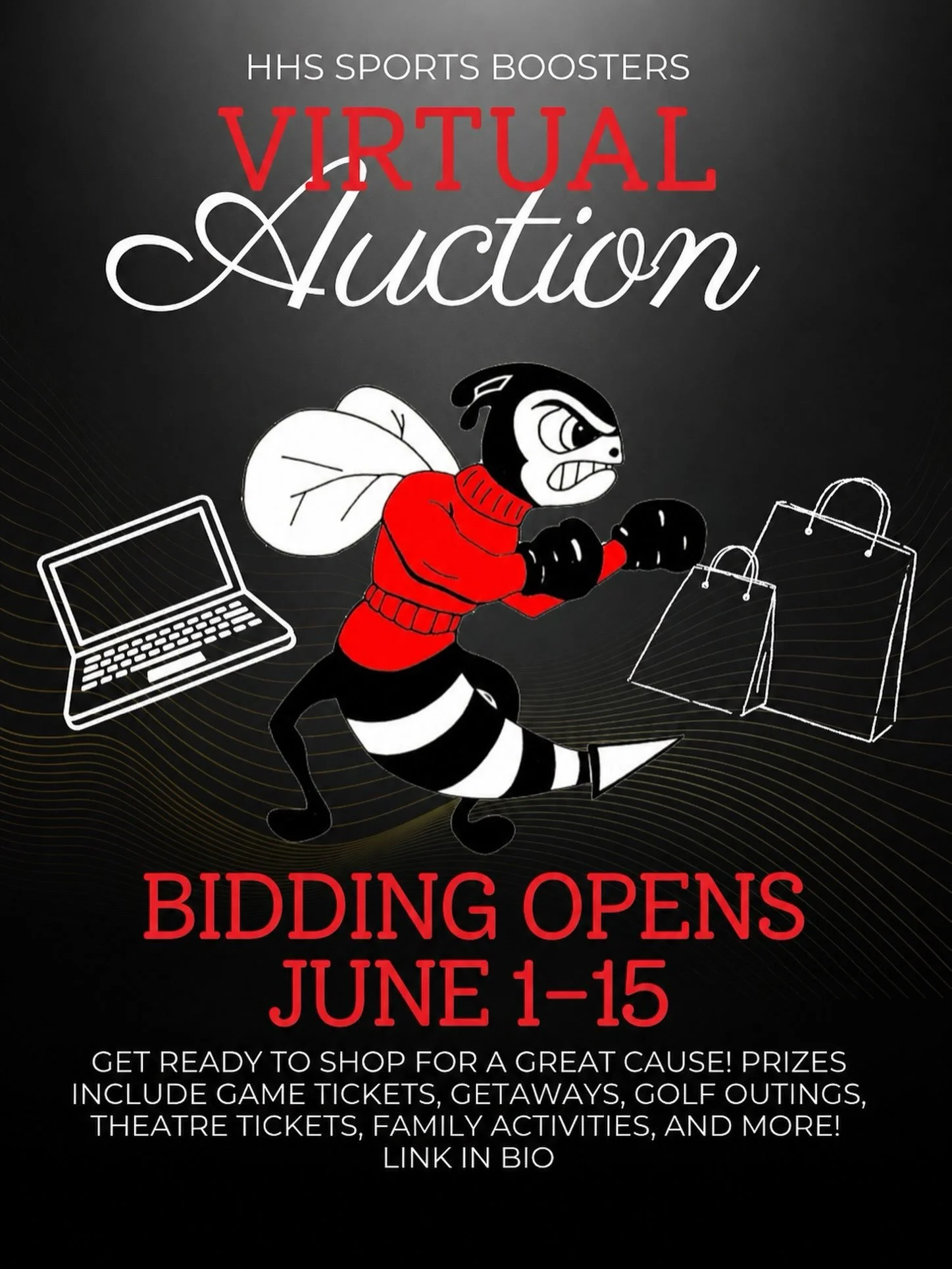 🚨 **The Auction Opens Monday!** 🚨

Ready to support Herndon Athletics and score some amazing items at the same time?

The **Herndon High School Athletics Virtual Auction** goes live this **Monday** (6/1/26), and we can&rsquo;t wait to share what we