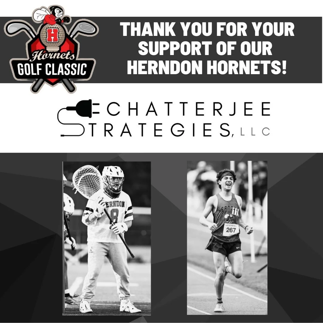 GOLF CLASSIC SPONSOR SPOTLIGHT ⛳️

Thank you to CHATTERJEE STRATEGIES LLC for your continued support!

You are a gift to our Herndon community in more ways than we can count. We are better because of you! 🐝⭐️