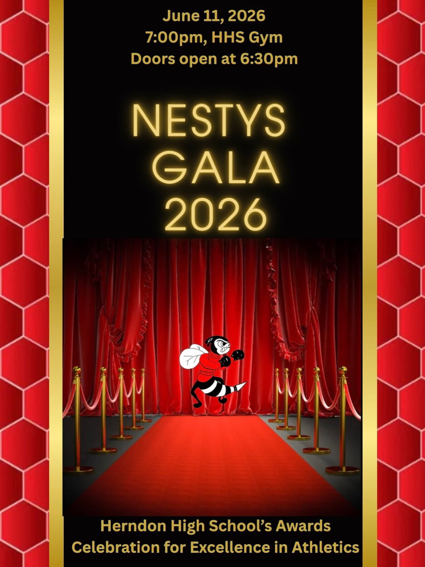 ⏰ The Countdown Is On! ⏰

We&rsquo;re just days away from the 2nd Annual Nesty Awards, and we can&rsquo;t wait to celebrate an incredible year of Herndon athletics!

This special evening honors our varsity student-athletes and coaches for their hard 