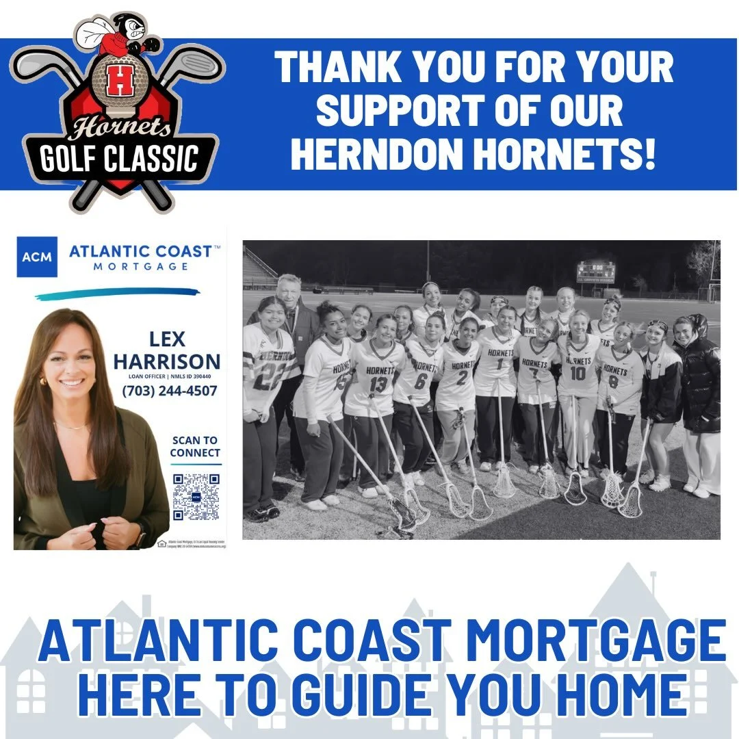 GOLF CLASSIC SPONSOR SPOTLIGHT ⛳️

Thank you to ATLANTIC COAST MORTGAGE - LEX HARRISON for your continued support! Simple. Easy. Stress free. Lex is here to guide you home!

We are so grateful to have you in our Herndon community! We are better becau