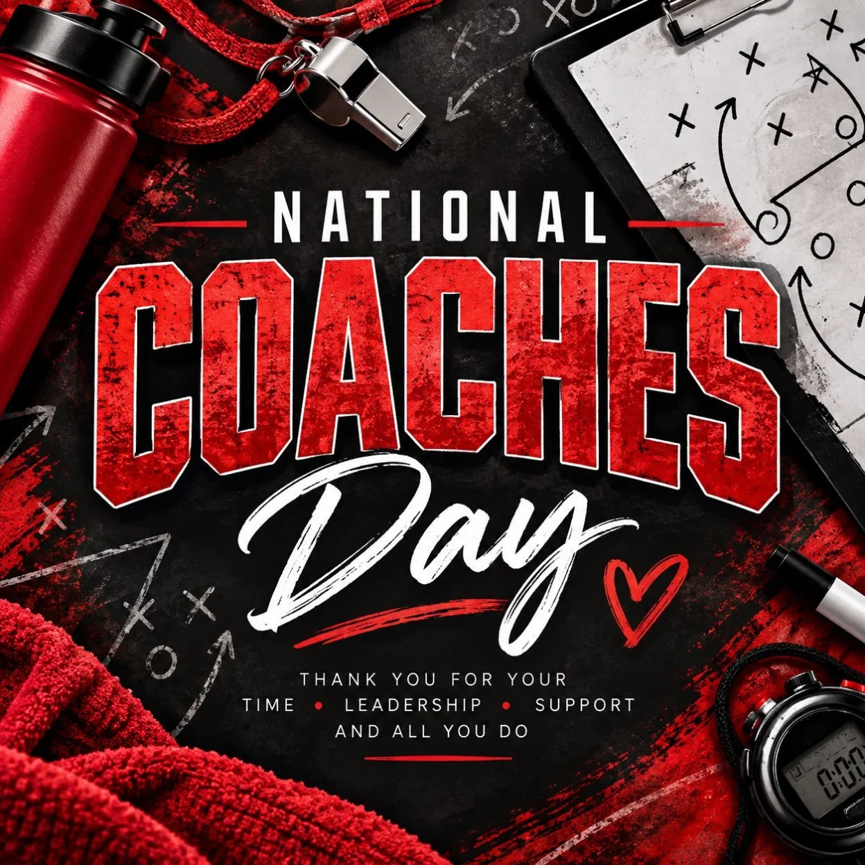 🏆 Happy National Coaches Day! 🏆

Today we celebrate the coaches who do so much more than teach the game. You push, encourage, challenge, support, and believe in our athletes&mdash;even when they may not believe in themselves yet.

Thank you for the