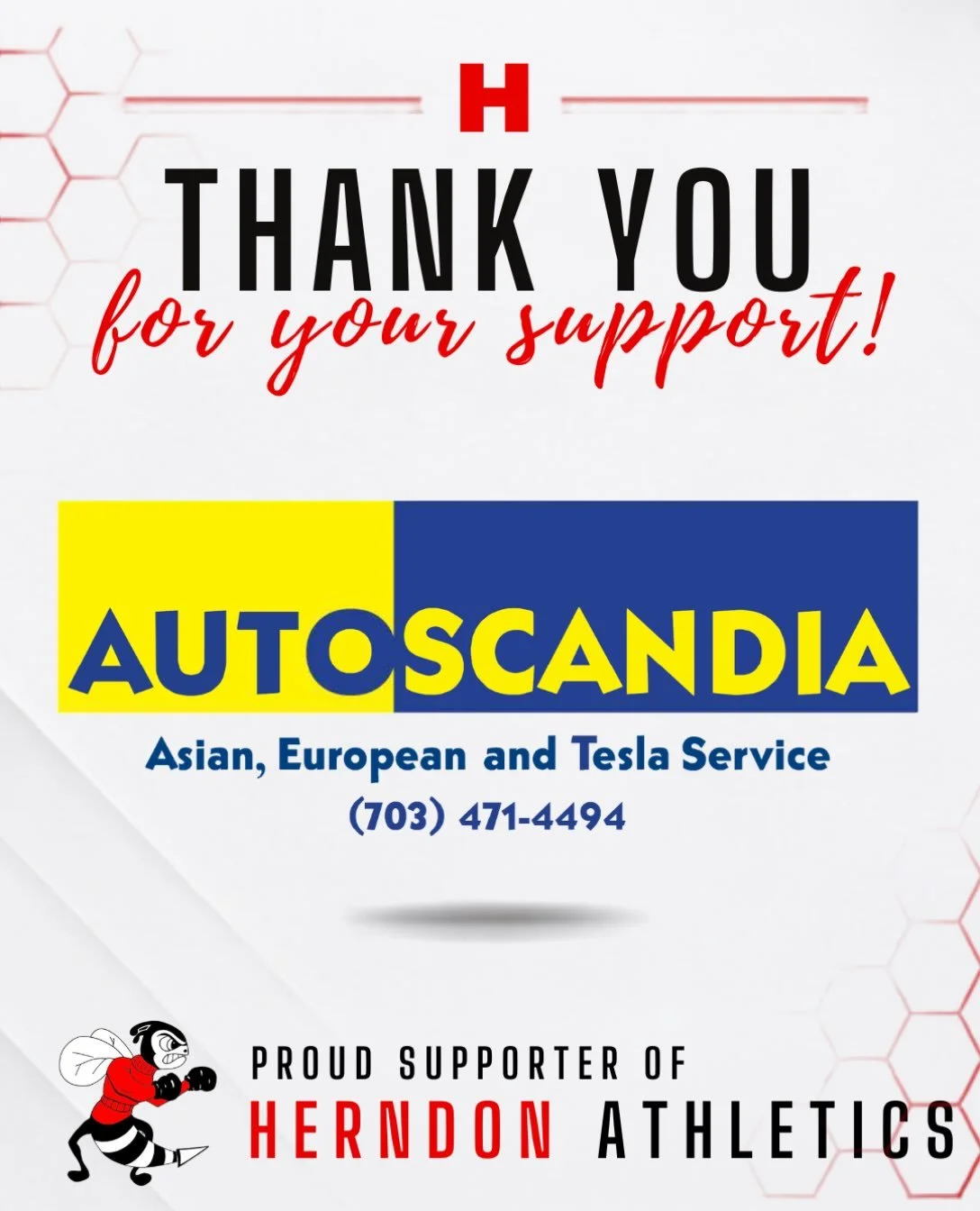 ⭐️ SPONSOR SPOTLIGHT ⭐️

AutoScandia
Herndon&rsquo;s Leading Asian, European and Tesla Repair Specialists.