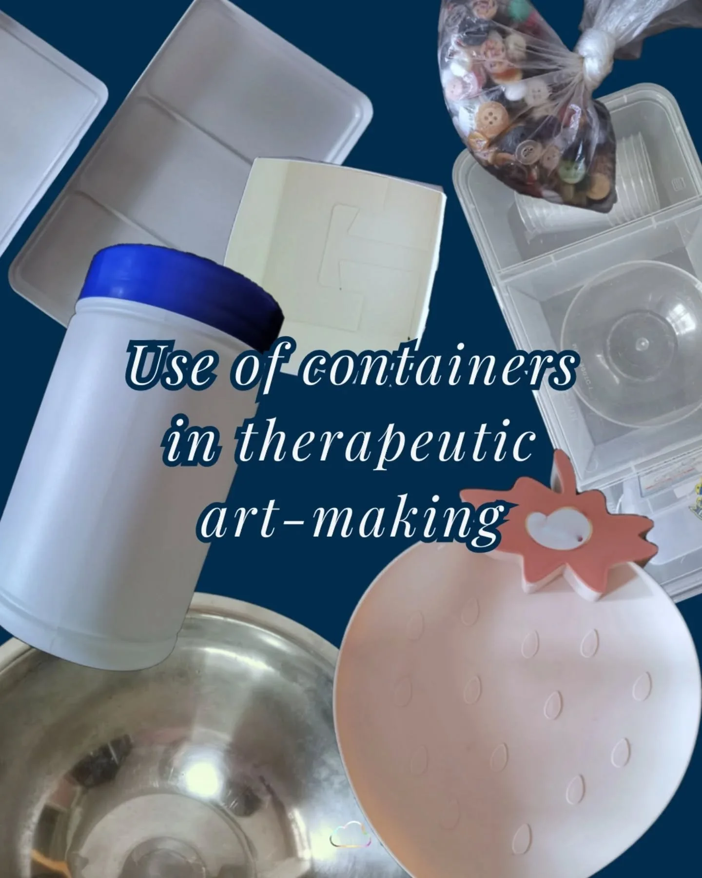 A container appreciation post 🥹

I was preparing for a new cycle of open art studio sessions this morning and as I went about my usual gathering of materials to bring along with me, I felt a rush of gratitude towards the containers that have support