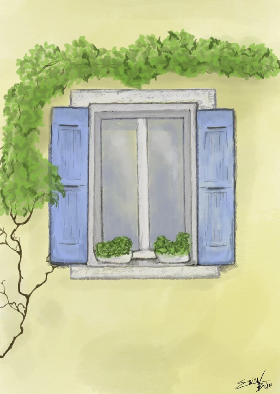 DOWN KING STREET PAINTING