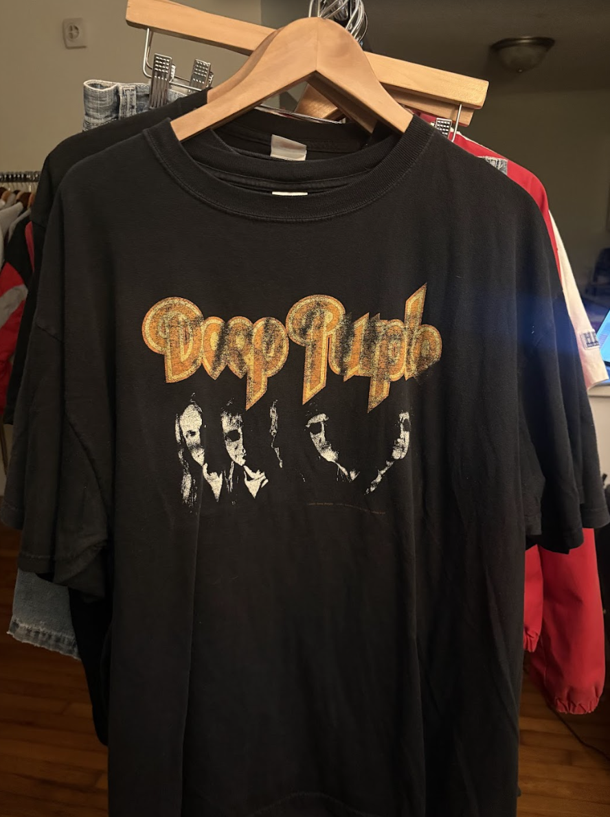 Y2K Deep Purple Shirt