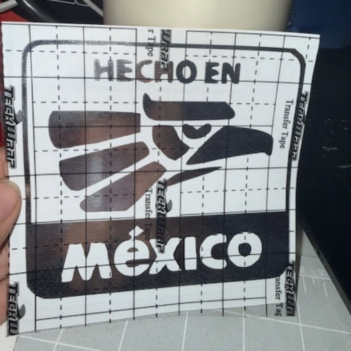Hecho En Mexico Decal