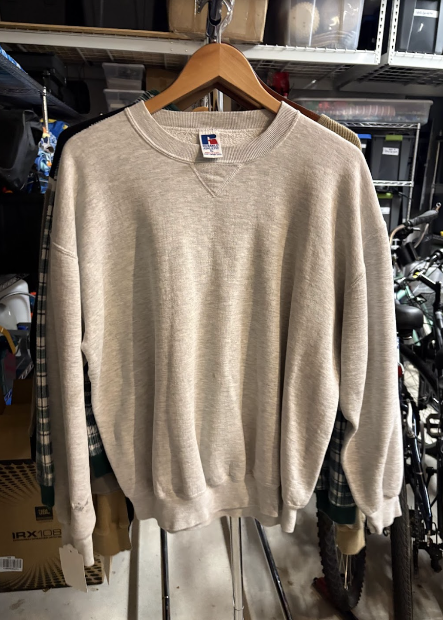 Vintage Grey Russell Crewneck