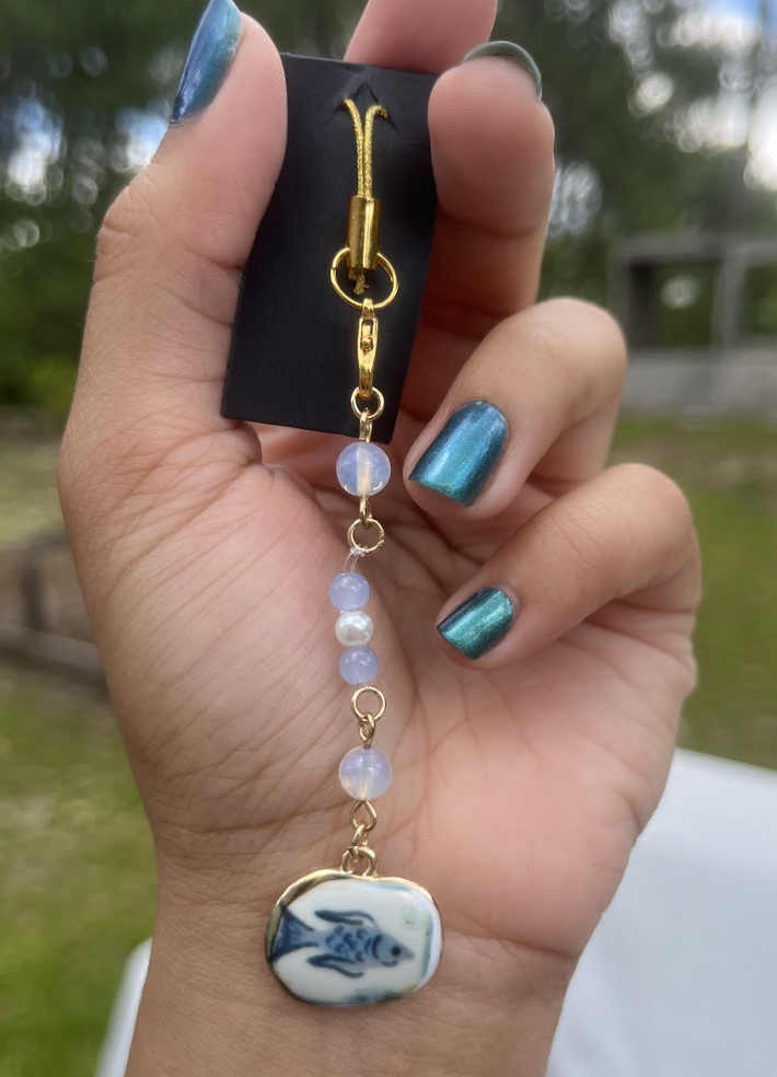 Fish Phone Charm