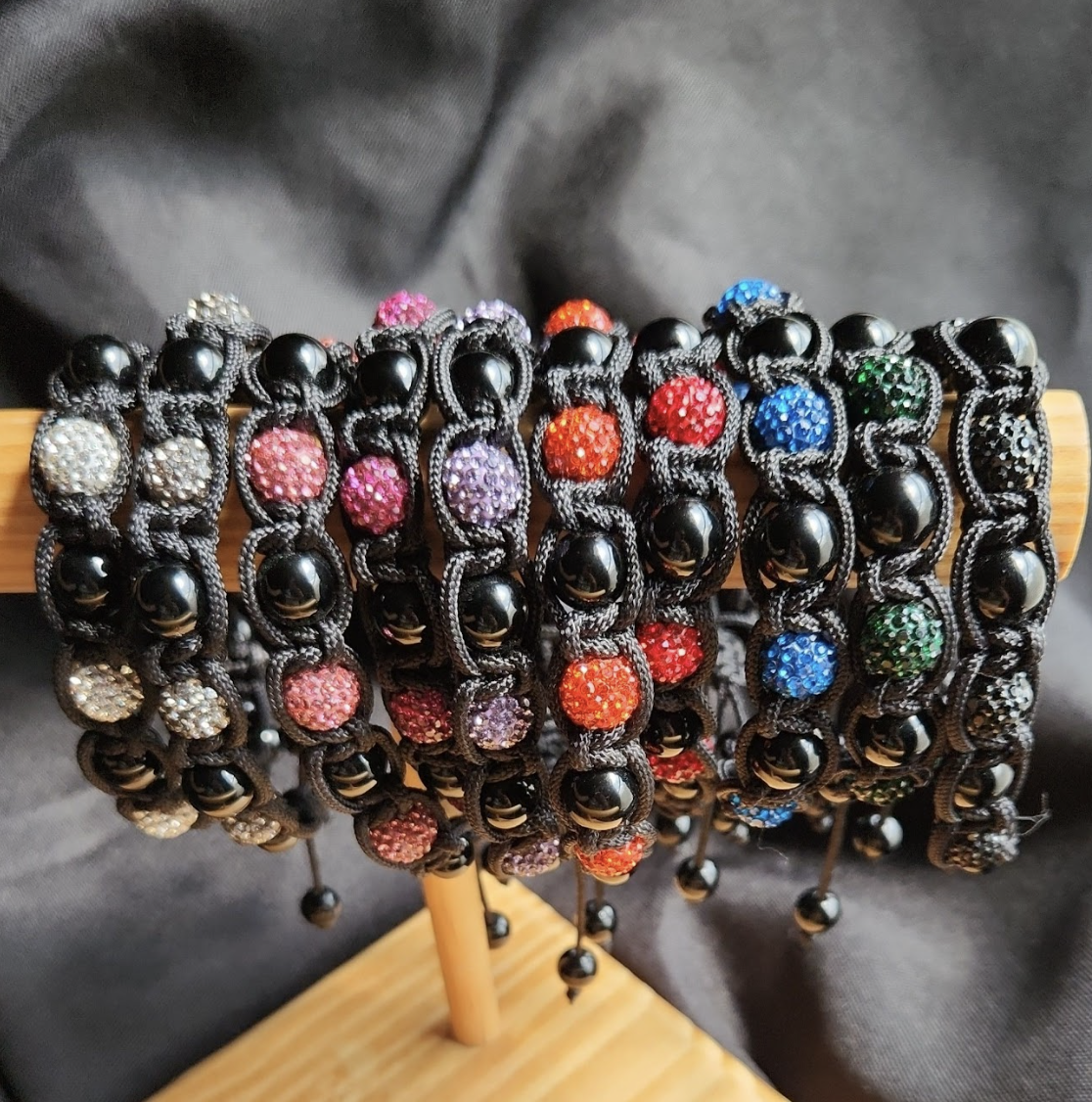 SHAMBALLA BEADED BRACELET