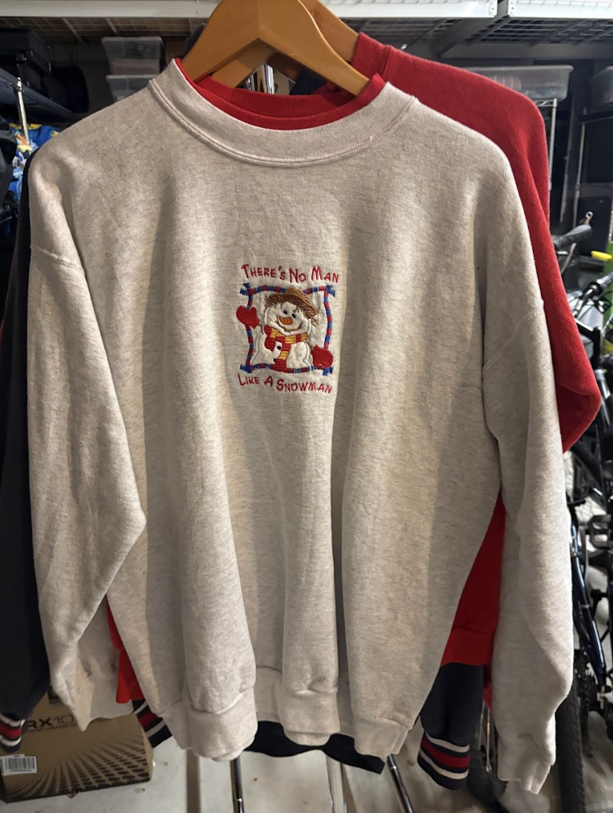 Vintage Snowman Crewneck