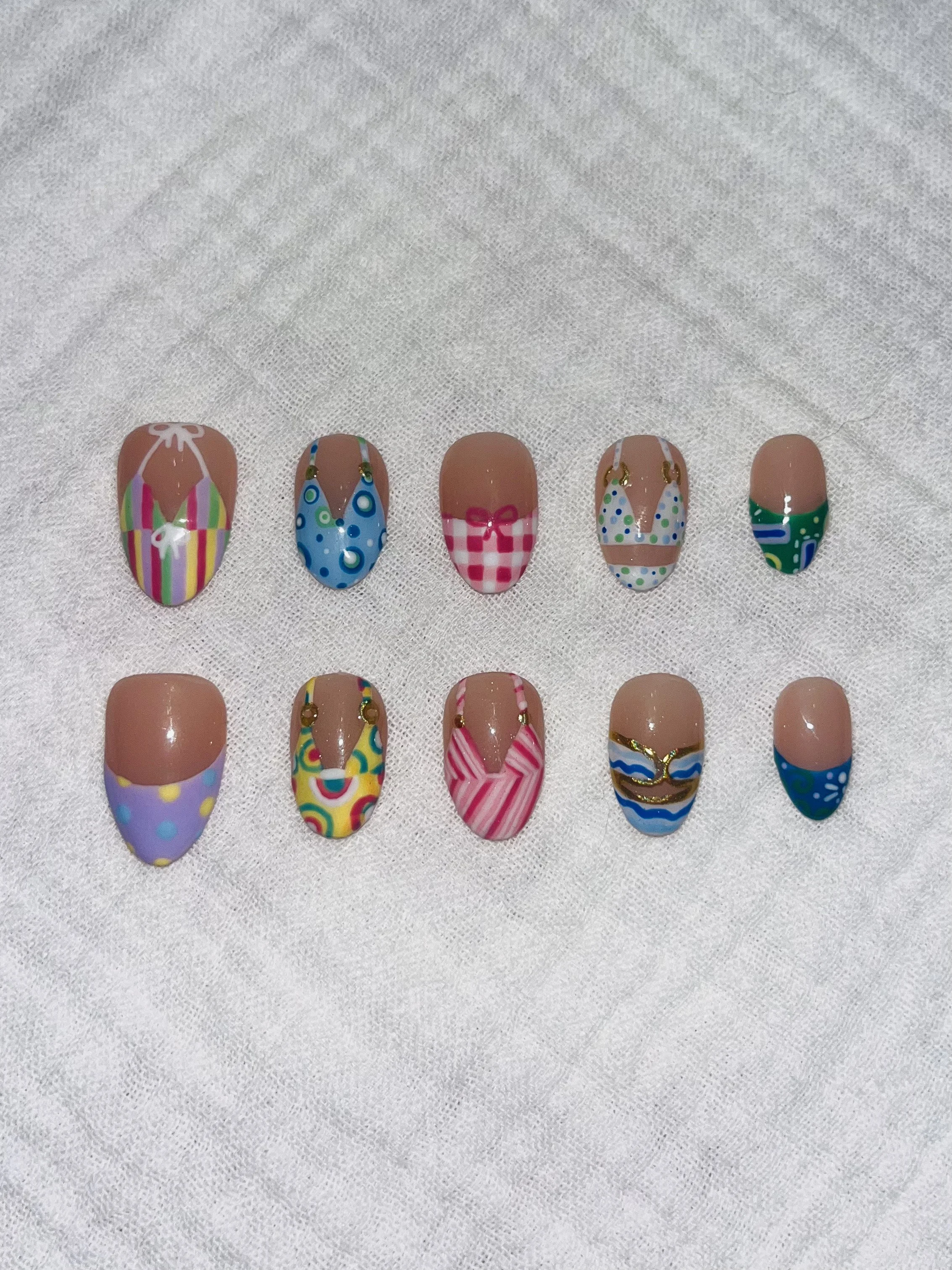 BIKINI SUMMER NAIL SET