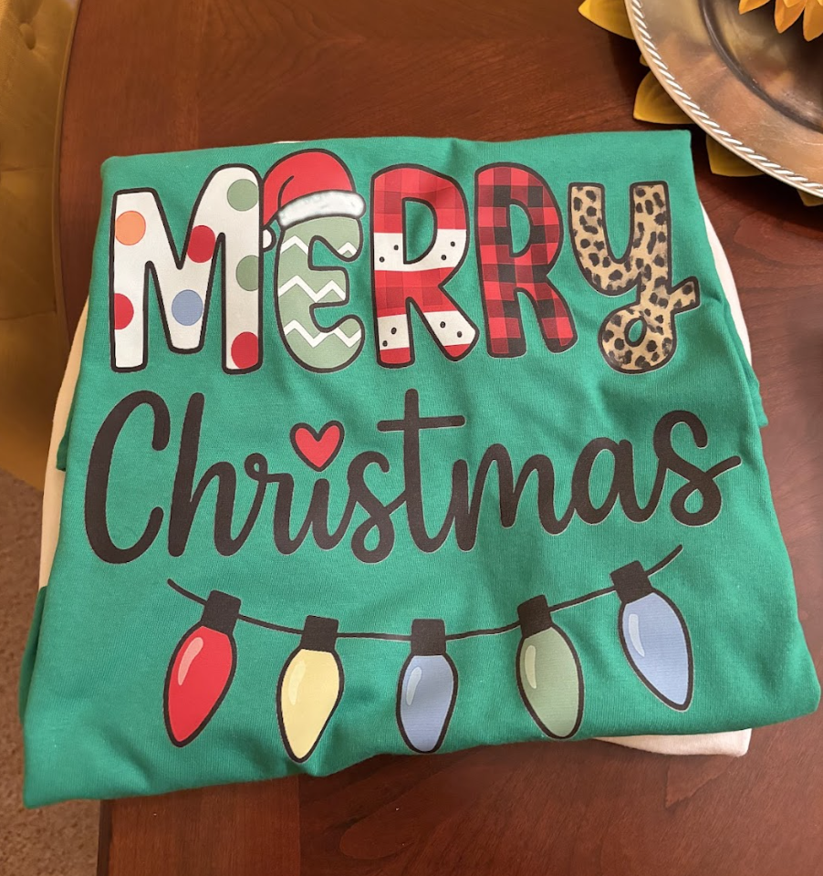Green Merry Christmas Shirt