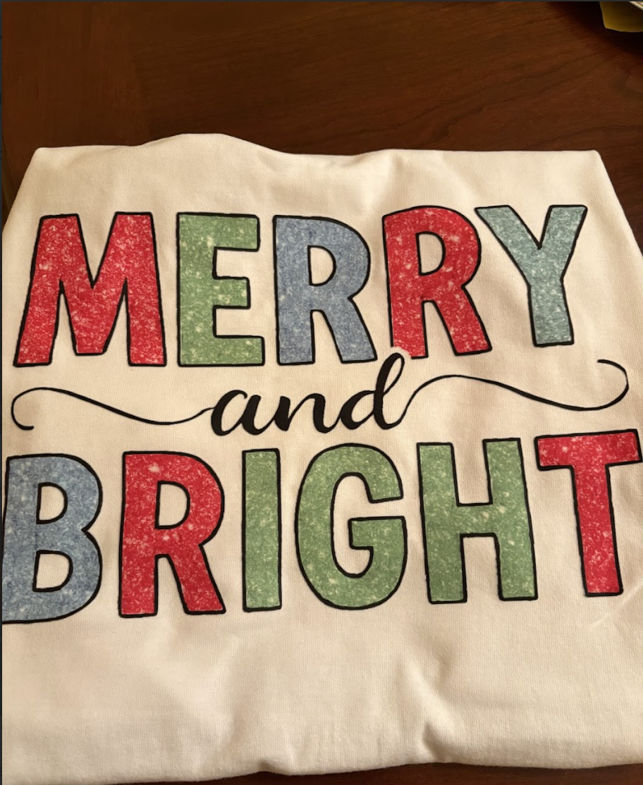 White Merry and Bright Shirt
