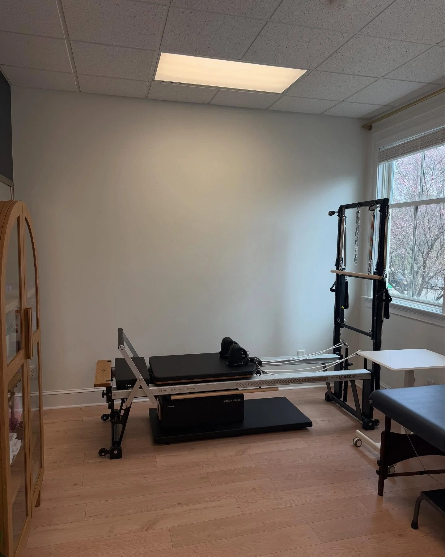 So excited to get the space ready to start seeing pilates clients and physical therapy patients!