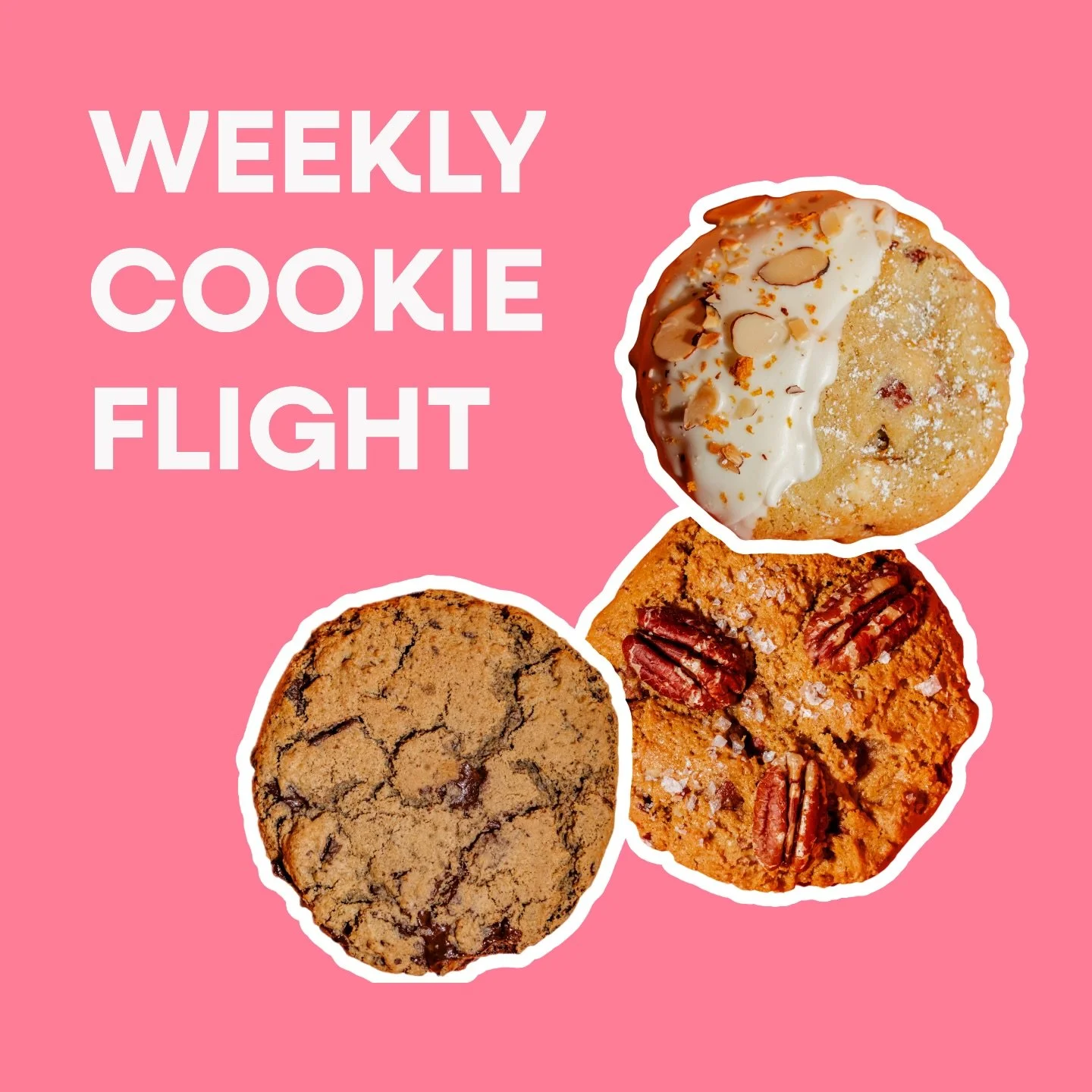 Preorders for this coming week are open! Here&rsquo;s this weeks rotation:

⭐ L&rsquo;Orange - This soft buttery cookie blends creamy white chocolate and crunchy toasted almond with a delicate hint of fresh orange zest.
⭐ Espresso Dark Chocolate - Bo