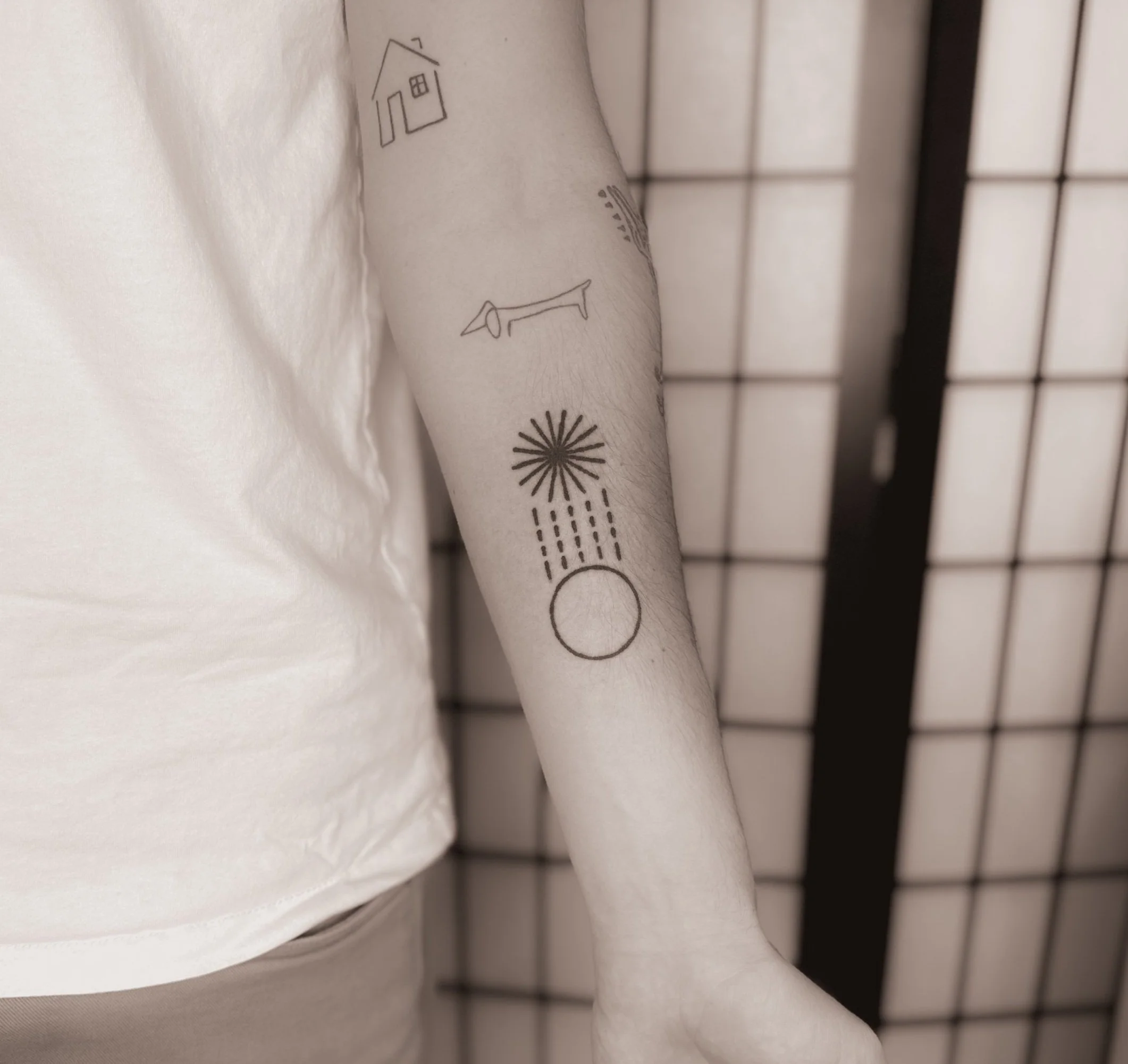jurrah clarita handpoke tattoo sydney