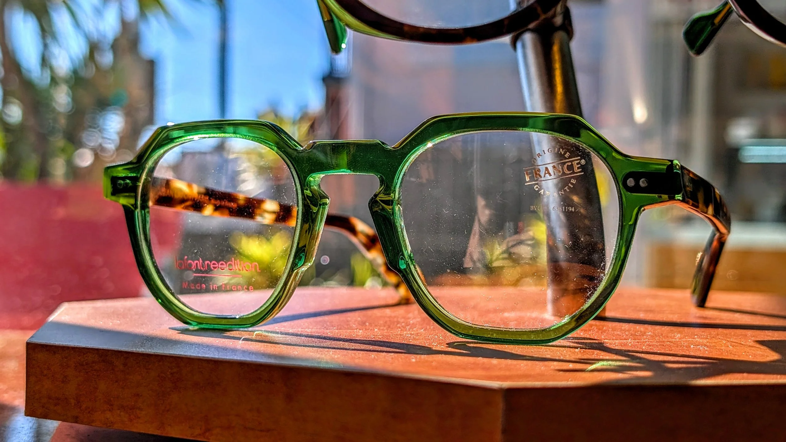 green lafont landscape on spinning wooden display.jpg