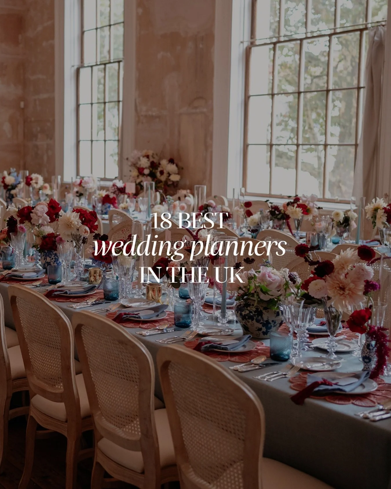 Honoured to be named one of the UK&rsquo;s best wedding planners, three years in a row, by @thewed.

It&rsquo;s always a proud moment, and always in such wonderful company.