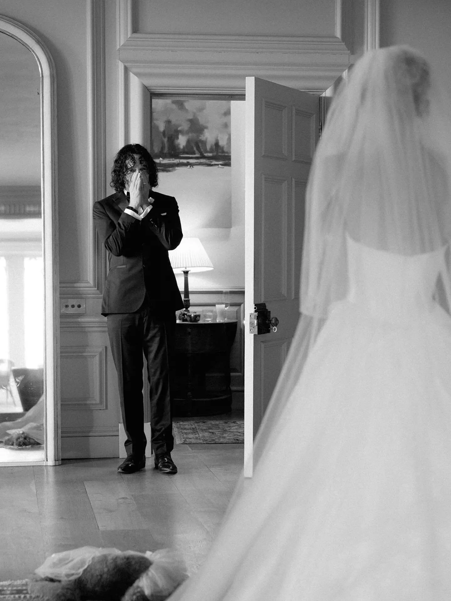 Roxy with her father, just before her ceremony at @euridge_.

&ldquo;I was really nervous just before I walked out,&rdquo; she shares for Vogue. &ldquo;But my dad was so calm, he kept saying, &lsquo;Everyone here is people you love, I&rsquo;ve got yo