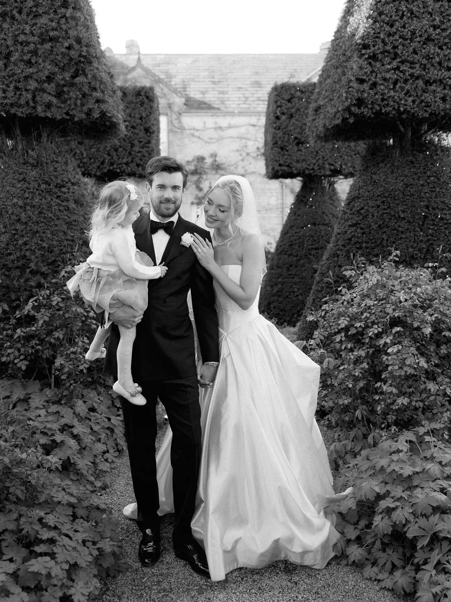 A fairytale day for @jackwhitehall &amp; @roxyhorner at the enchanting @euridge_. Golden light, a breathtaking setting, and the most joyful newlyweds.

Location:  @Euridge_
Photos: @HollyClarkPhotography