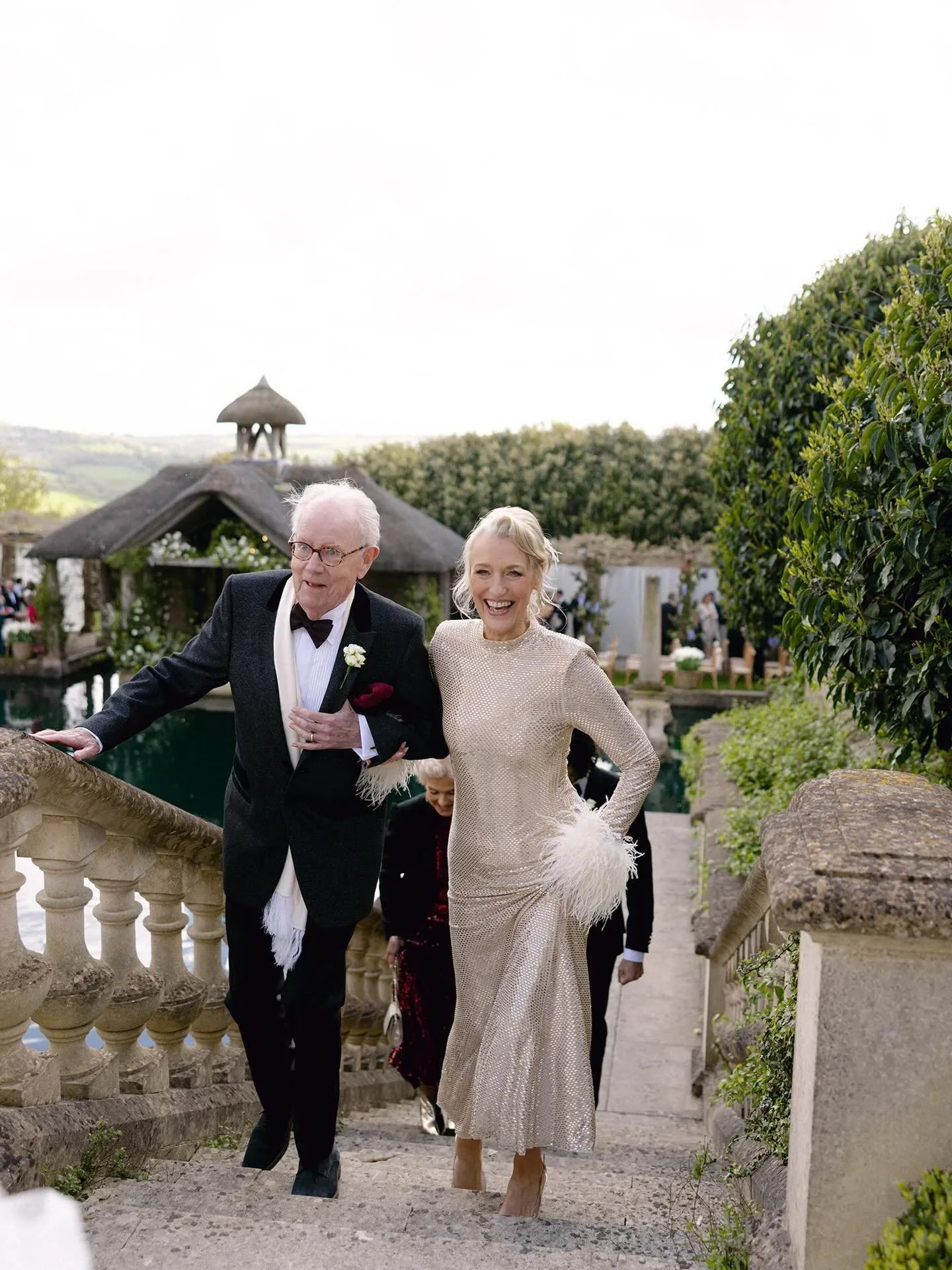 A celebration defined by its people. Beautifully dressed, effortlessly elegant, and filled with joy &mdash; the guests brought a sense of warmth and energy that carried through every moment of the day.

Location:  @Euridge_
Photos: @HollyClarkPhotogr