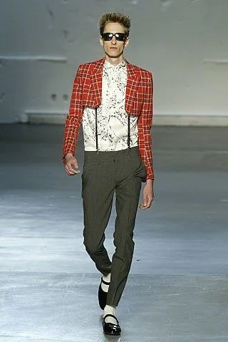 Dior Homme SS 06 The World Was A mess Tartan jacket