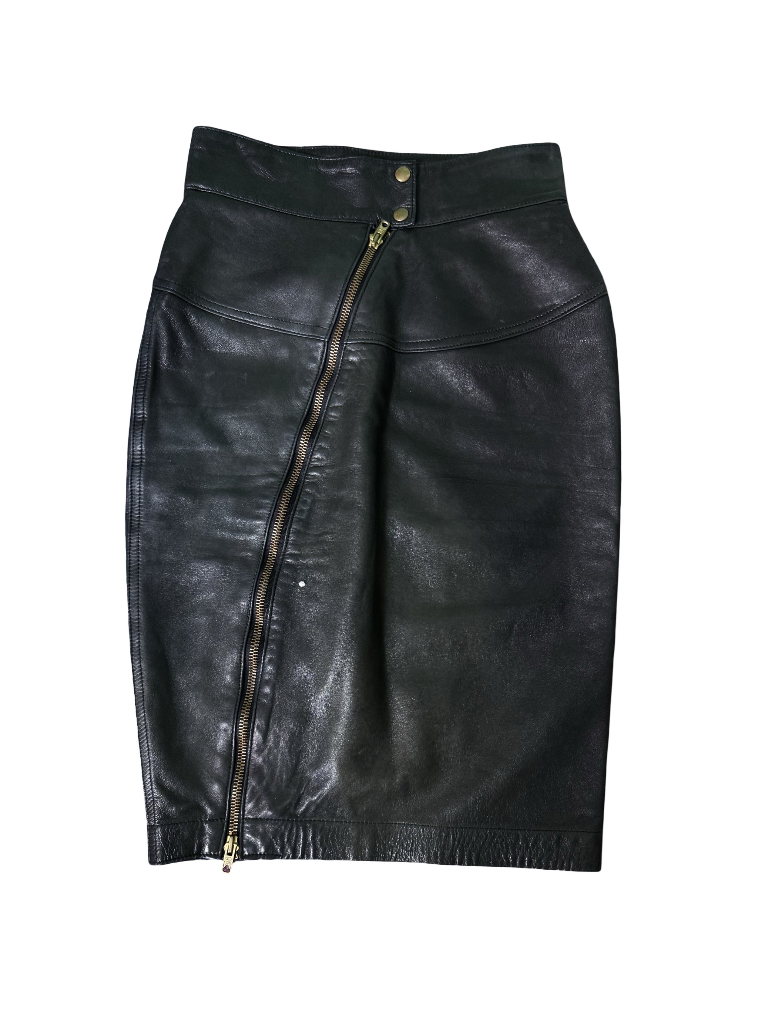 1986 Azzedine Alaia Fetish Skirt