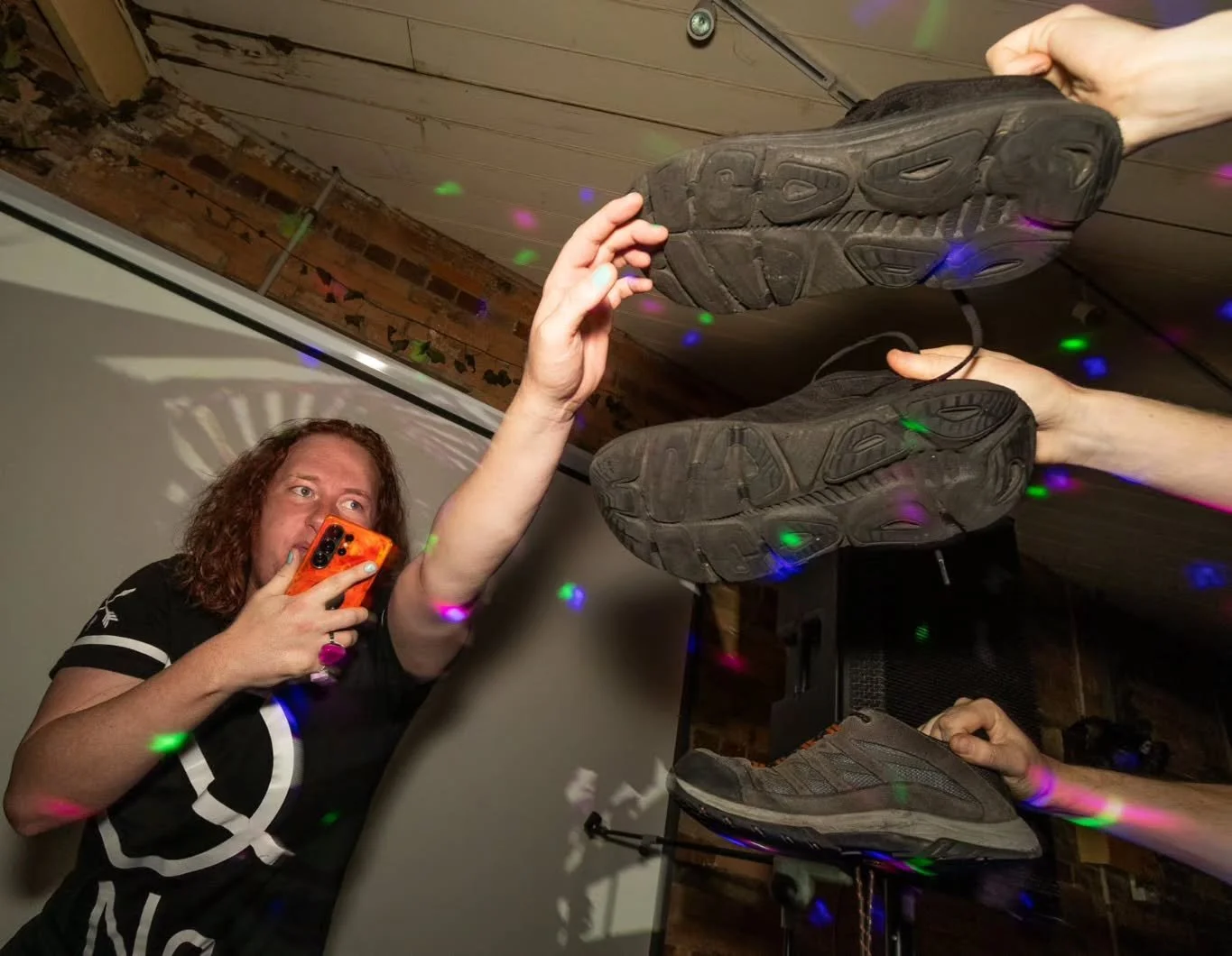 Shoes up for chiptune til' the day I die.

📷: @tom.yaxley 

#shoesup4chiptune