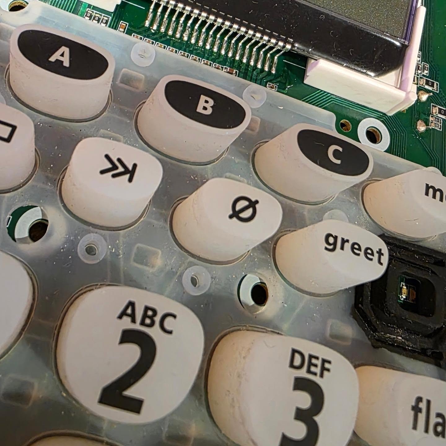 Why does my phone have an ANTI LAG button?

#landline #phonecore