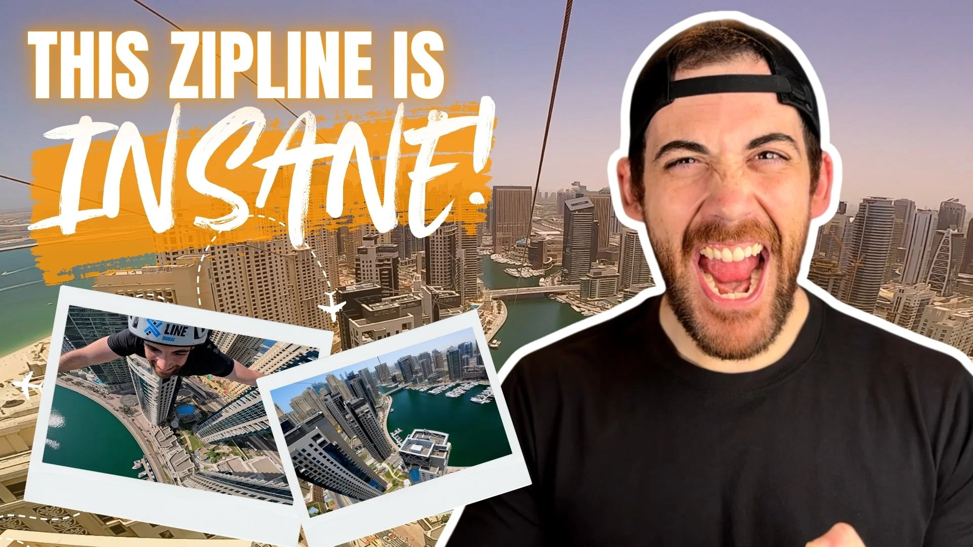 I Jumped Off a Skyscraper in Dubai - XLine Zipline Vlog