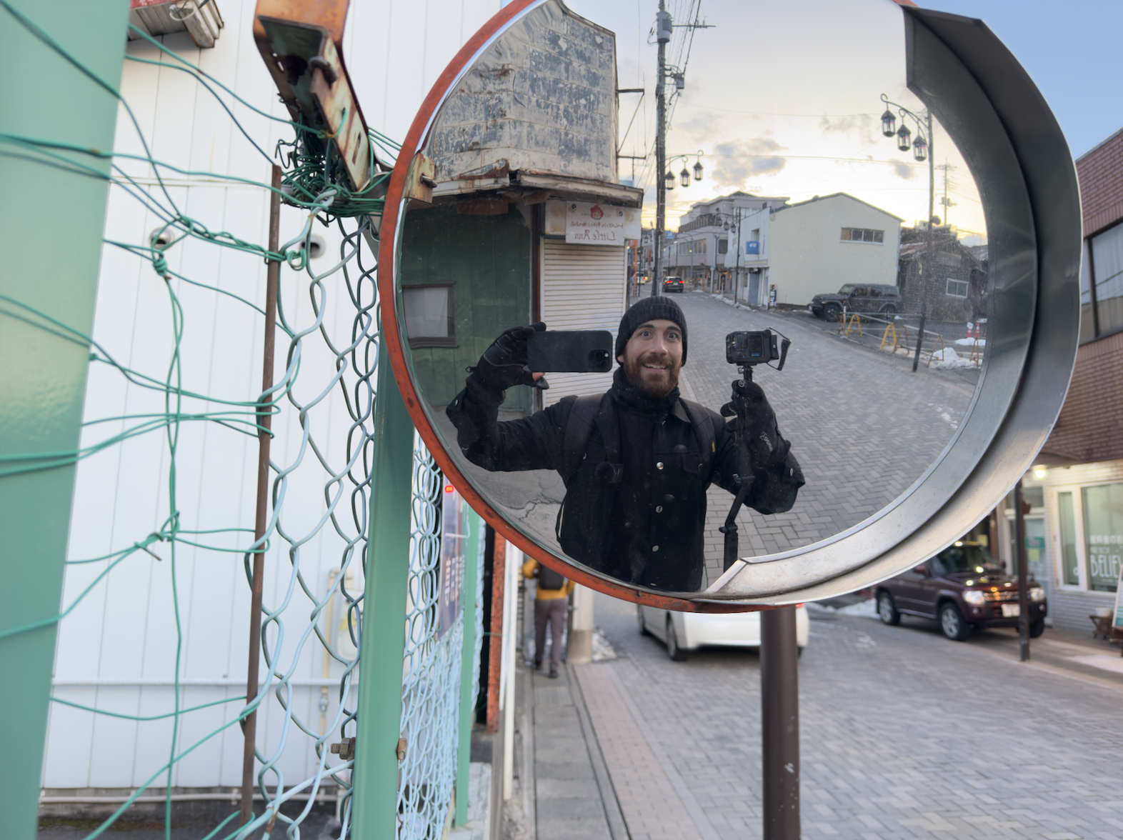 Honcho Street Mount Fuji