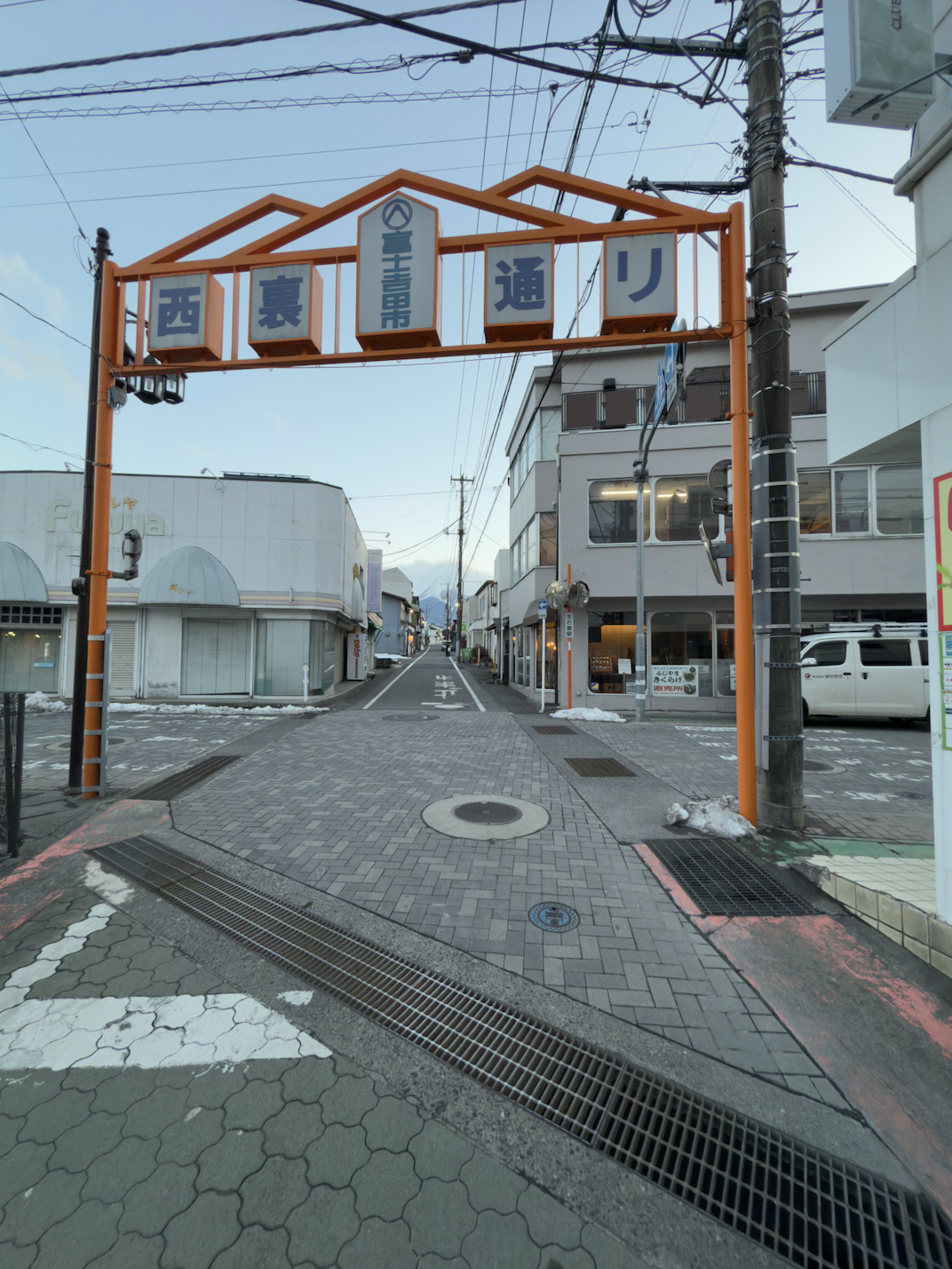 Honcho Street Mount Fuji