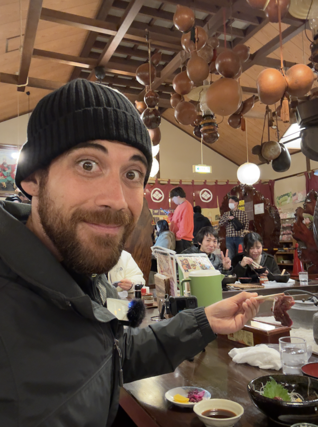 Kosaku Kawaguchiko (houtou) Mount Fuji Japan