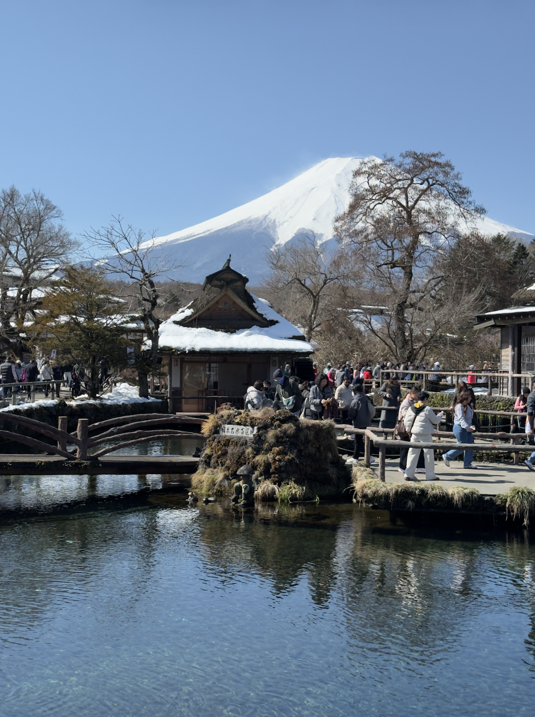 Eight Seas of Oshino Mount Fuji Japan