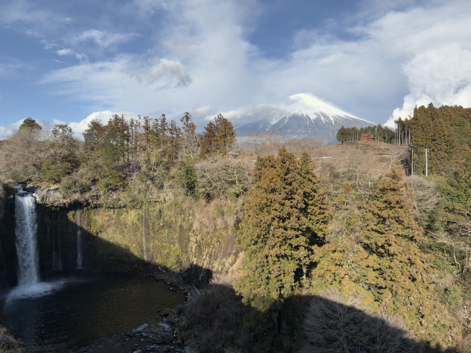 Shiraito Falls Mout Fuji Japan