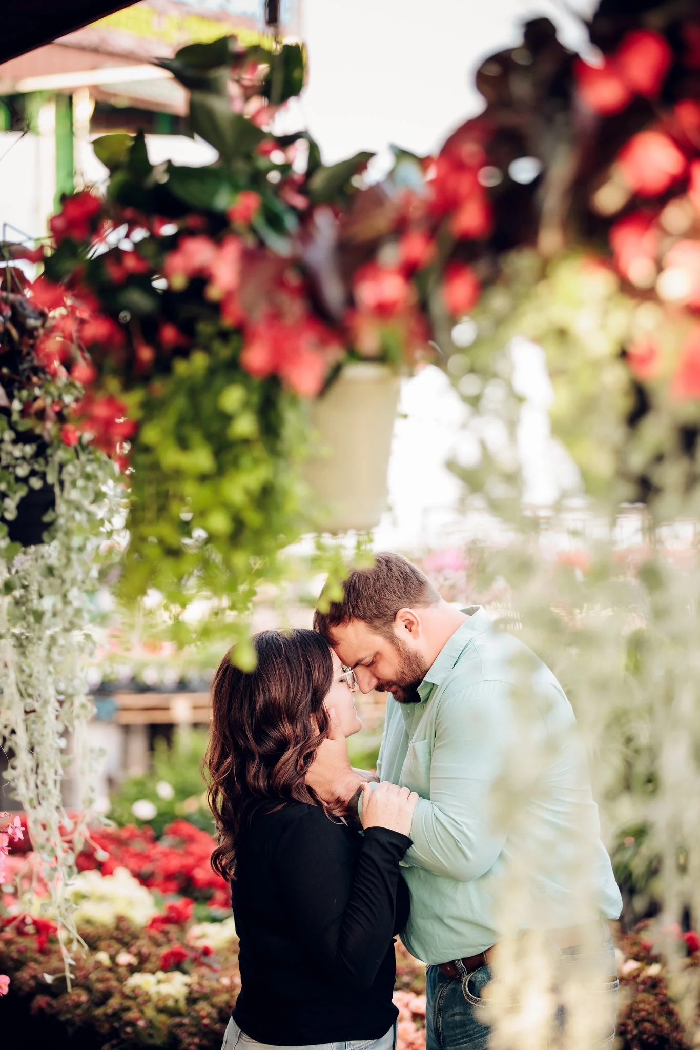 Stephanie &amp; Kevin’s Garden Engagement Session | Perryville Engagement Photographer