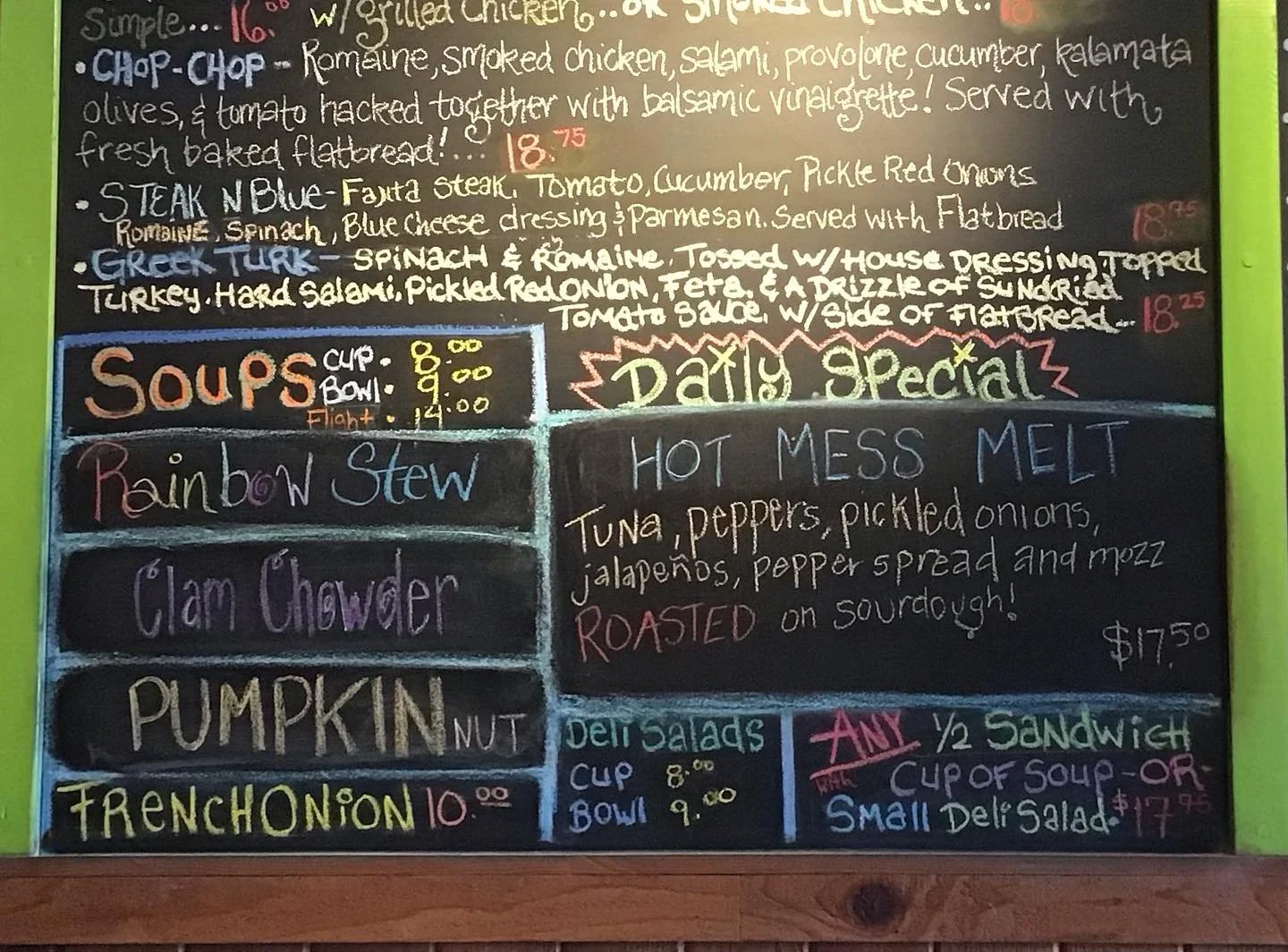 Hot Mess Melt on special today! 🔥 

Call us at 509-664-6576 to place a takeout order or come in and hang out with us in the dining room!

#eatwellbehappy