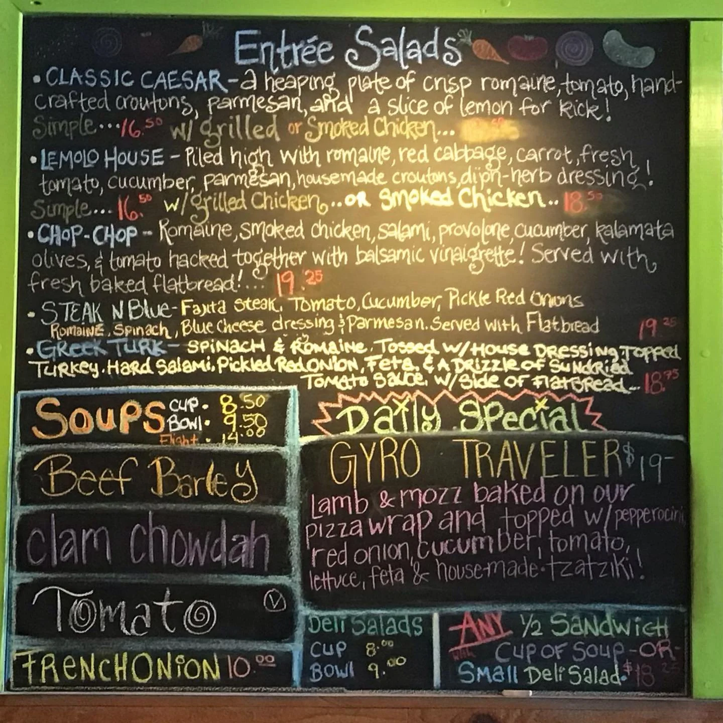 Gyro Traveler on special today! Swipe to see 😍 open til 6! 

#lemolocafe #eatwellbehappy