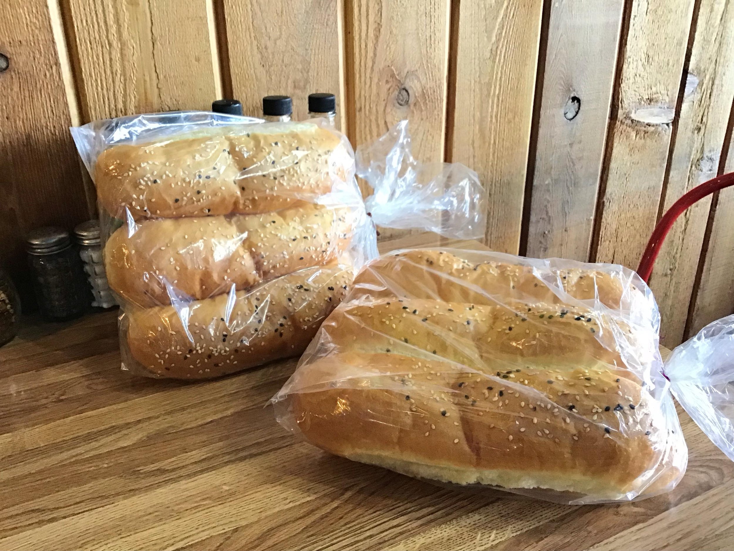 Avery made Hot Dog Buns ! Fresh and fluffy while supplies last 😍#eatwellbehappy #memorialweekend #barbqueseason