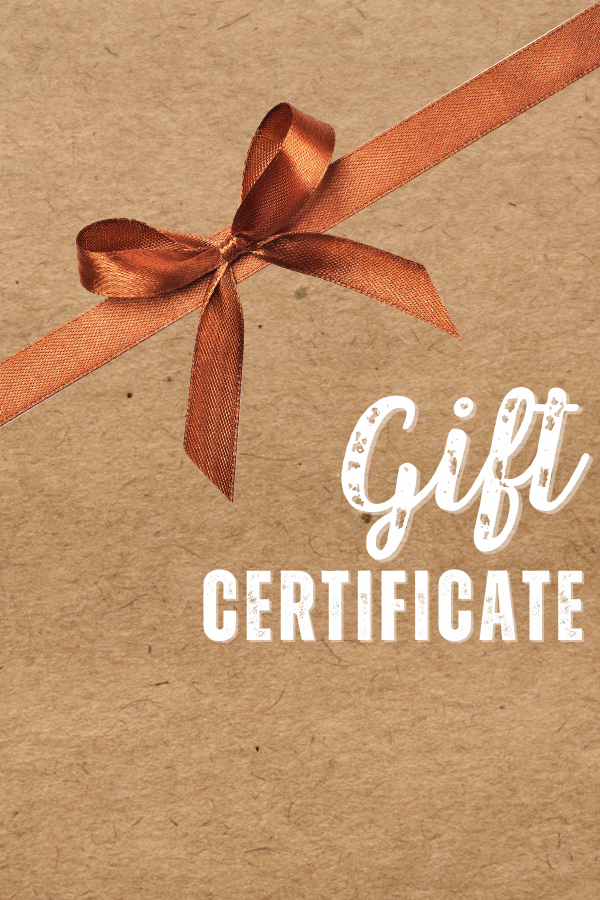 Gift Certificate (Digital)