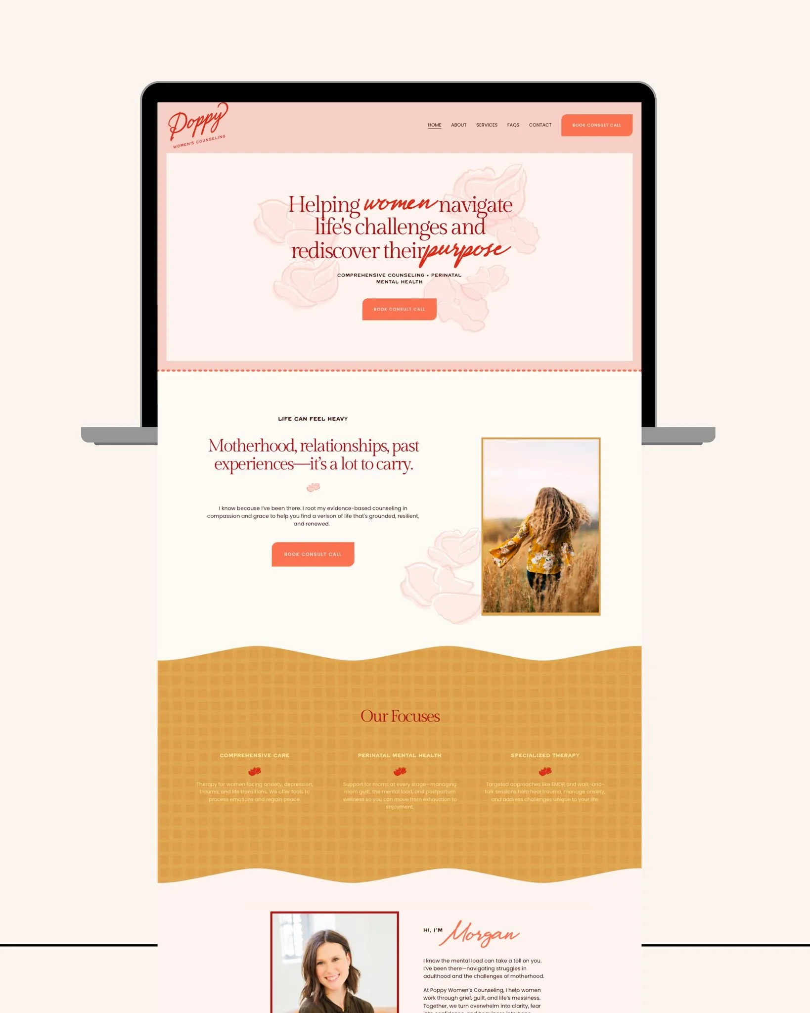 ✨Website Launch: Poppy Women&rsquo;s Counseling✨

Celebrating this project is the perfect way to reflect on the year.

In 2025, I clarified my messaging, refined my processes, booked ideal clients, and tripled my bookings year over year &mdash; all w