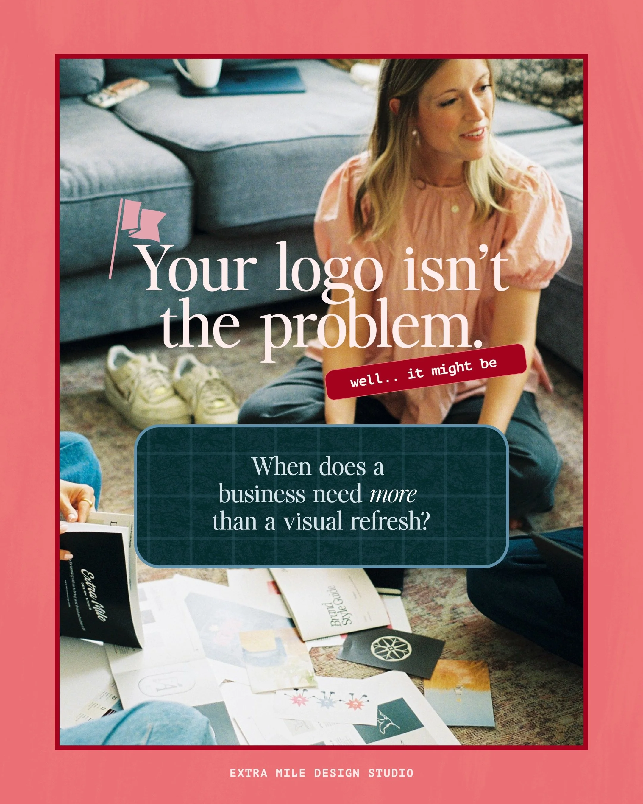A new logo won&rsquo;t fix unclear messaging. And a pretty website won&rsquo;t sell a value your audience can&rsquo;t see.

Your brand needs to do more than look the part. It needs to communicate your worth, build trust, and actually drive sales.

👀